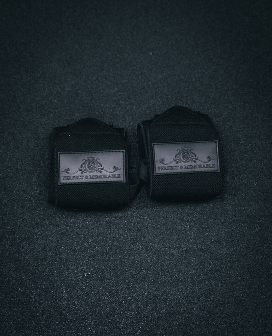 P&M | BLACK WRIST WRAPS