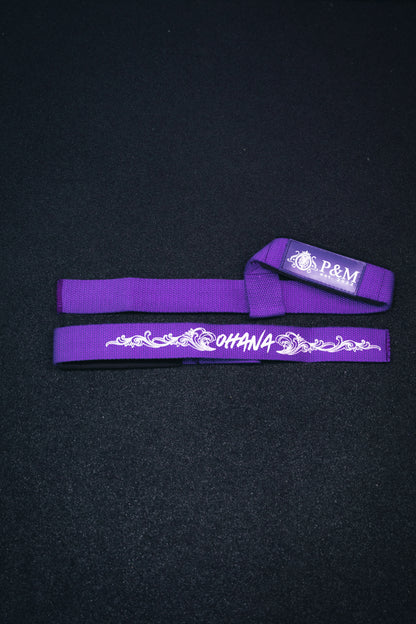P&M | PURPLE OHANA LIFTING STRAPS