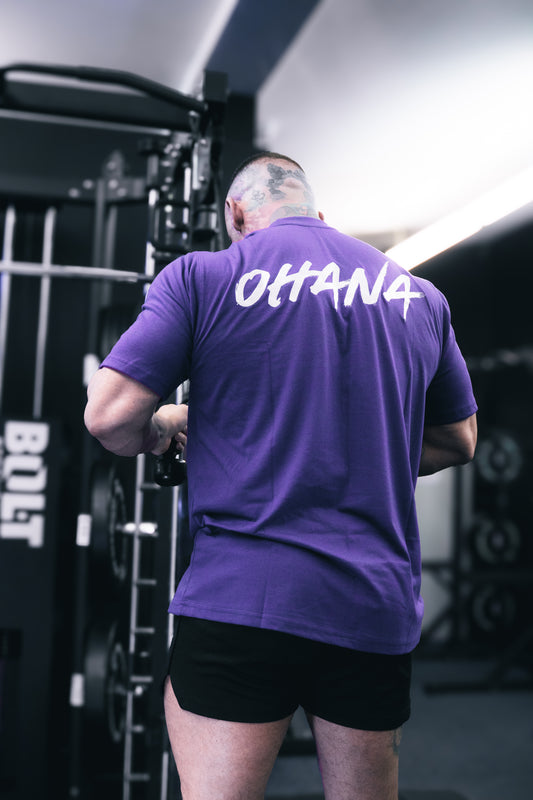 P&M | PURPLE OHANA T SHIRT