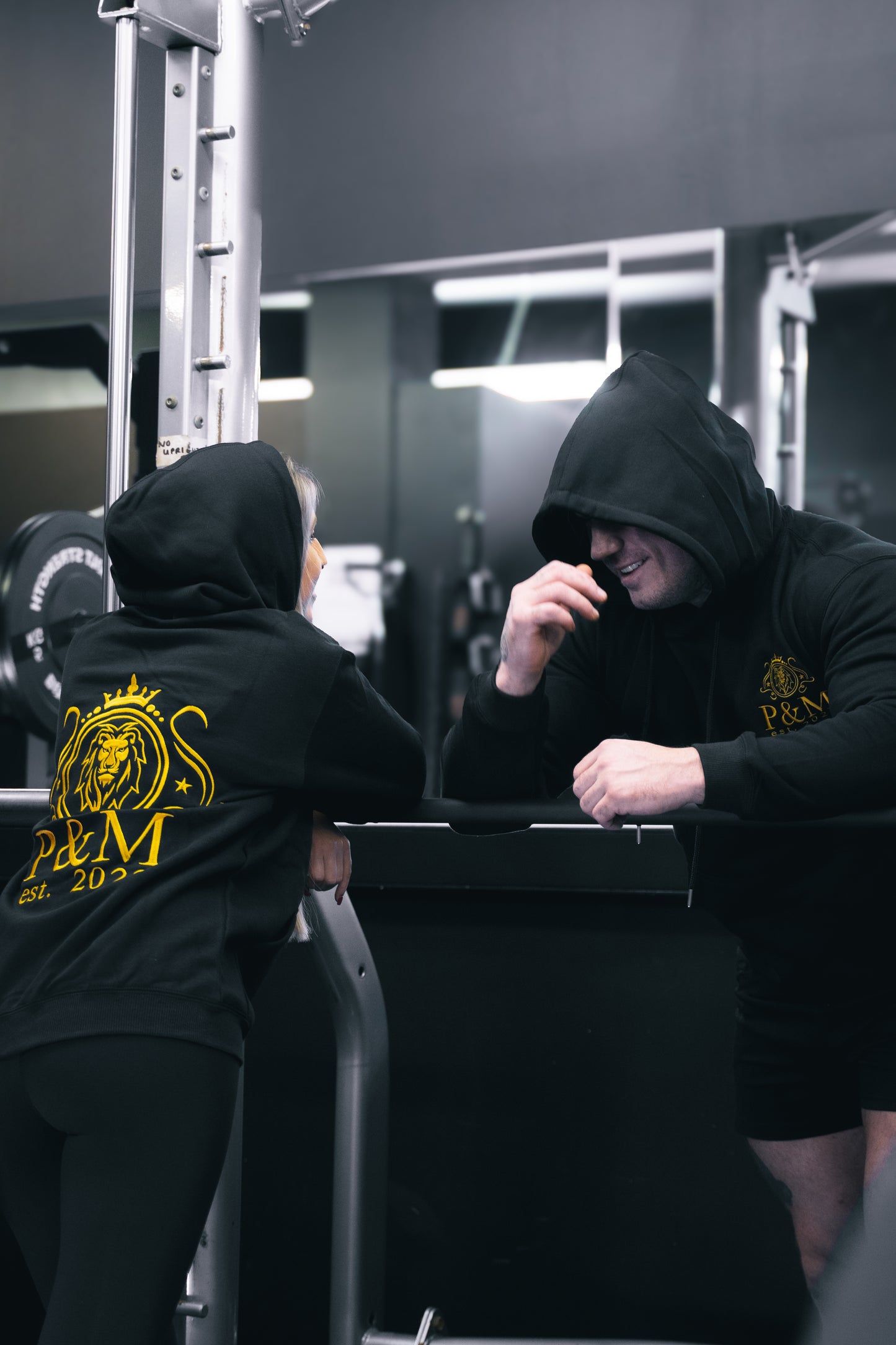P&M | BLACK HOODIE