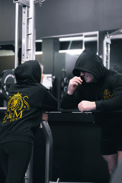 P&M | BLACK HOODIE