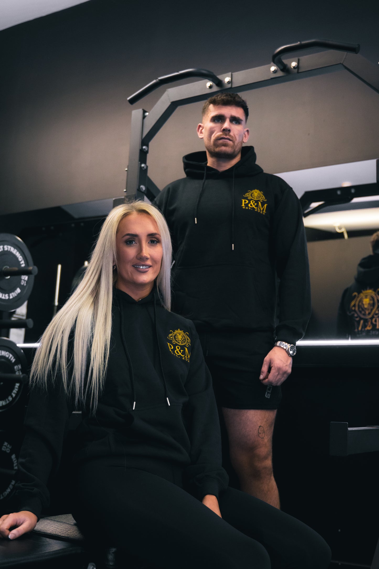 P&M | BLACK HOODIE