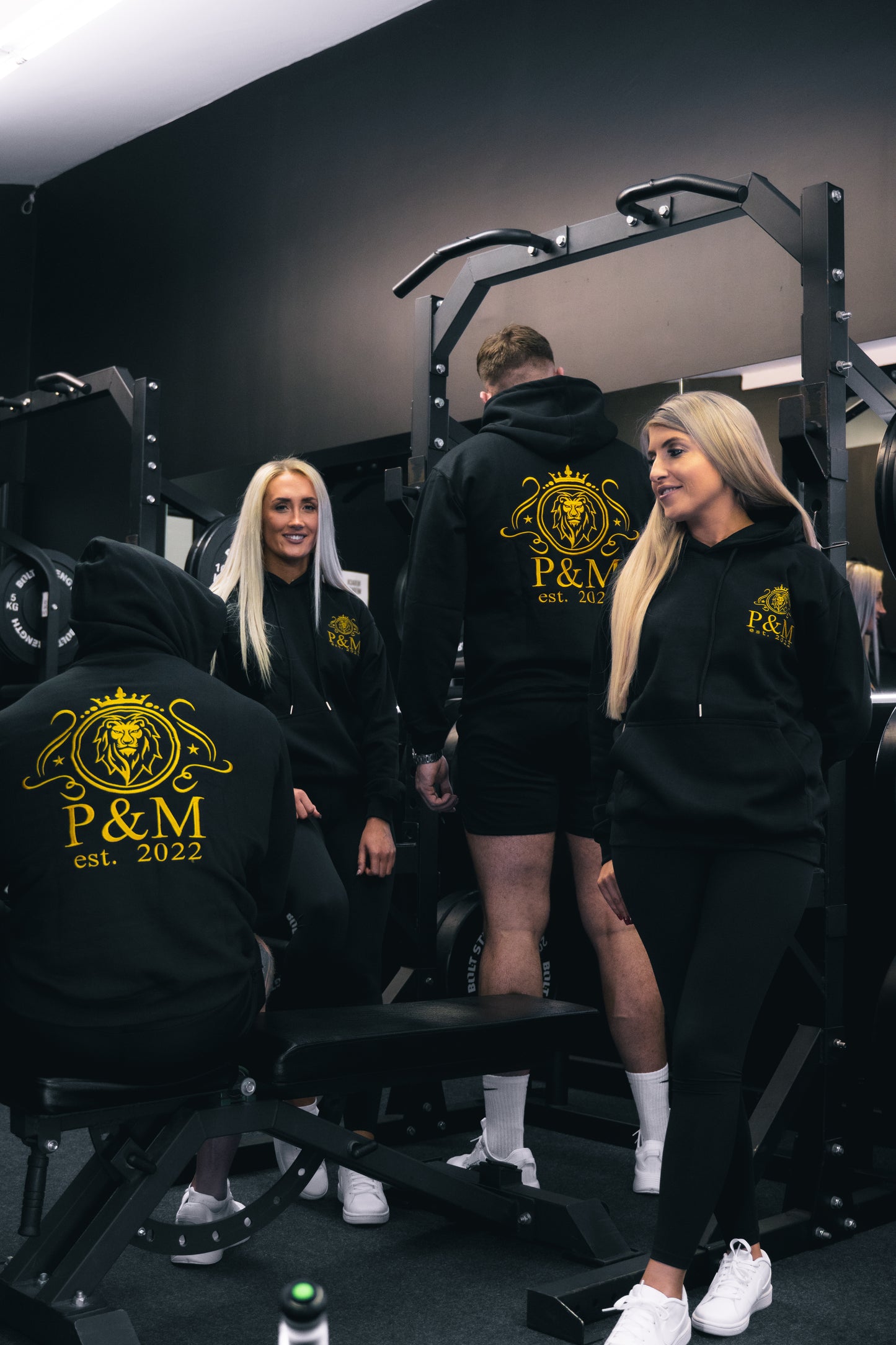P&M | BLACK HOODIE